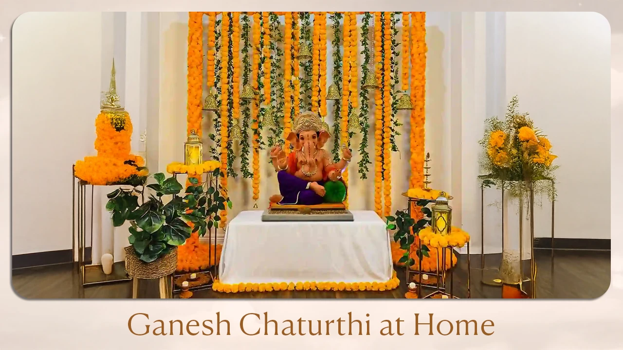 Ganesh Chaturthi at Home